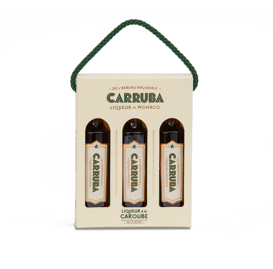Liqueur Carruba miniature gift pack