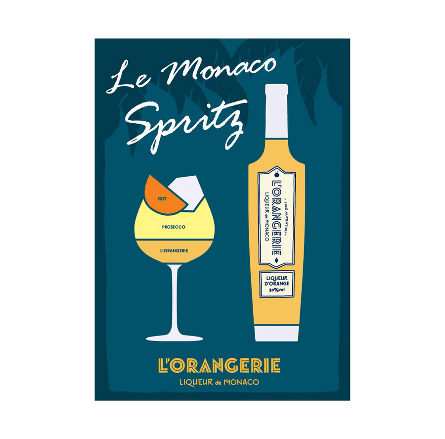 Le Monaco Spritz Poster